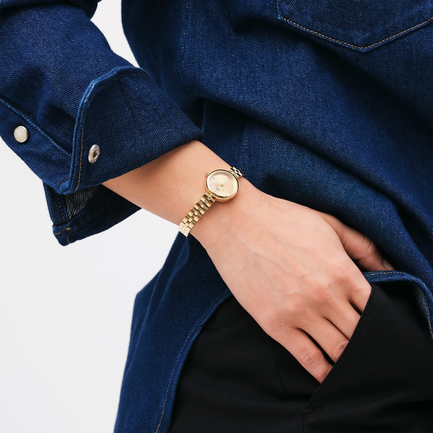 Orologio donna Daniel Wellington Elan Lumine Unitone Gold