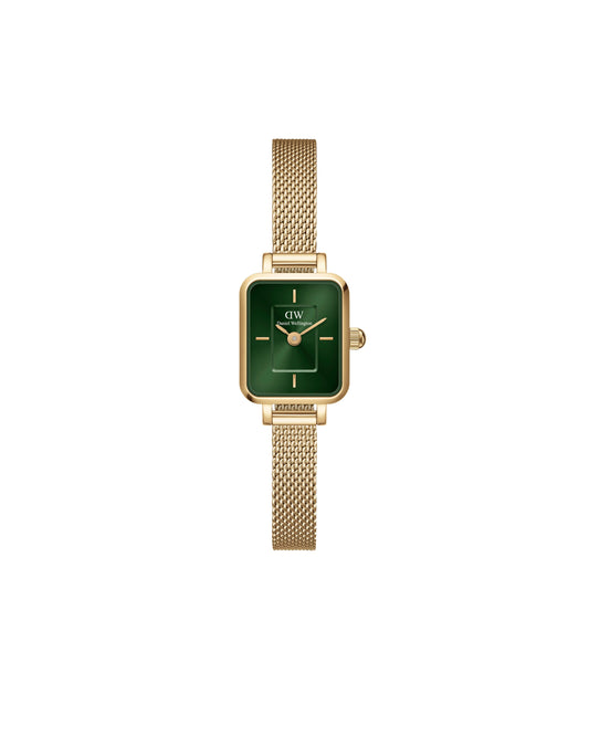 Orologio donna Daniel Wellington Quadro Mini Evergold Emerald