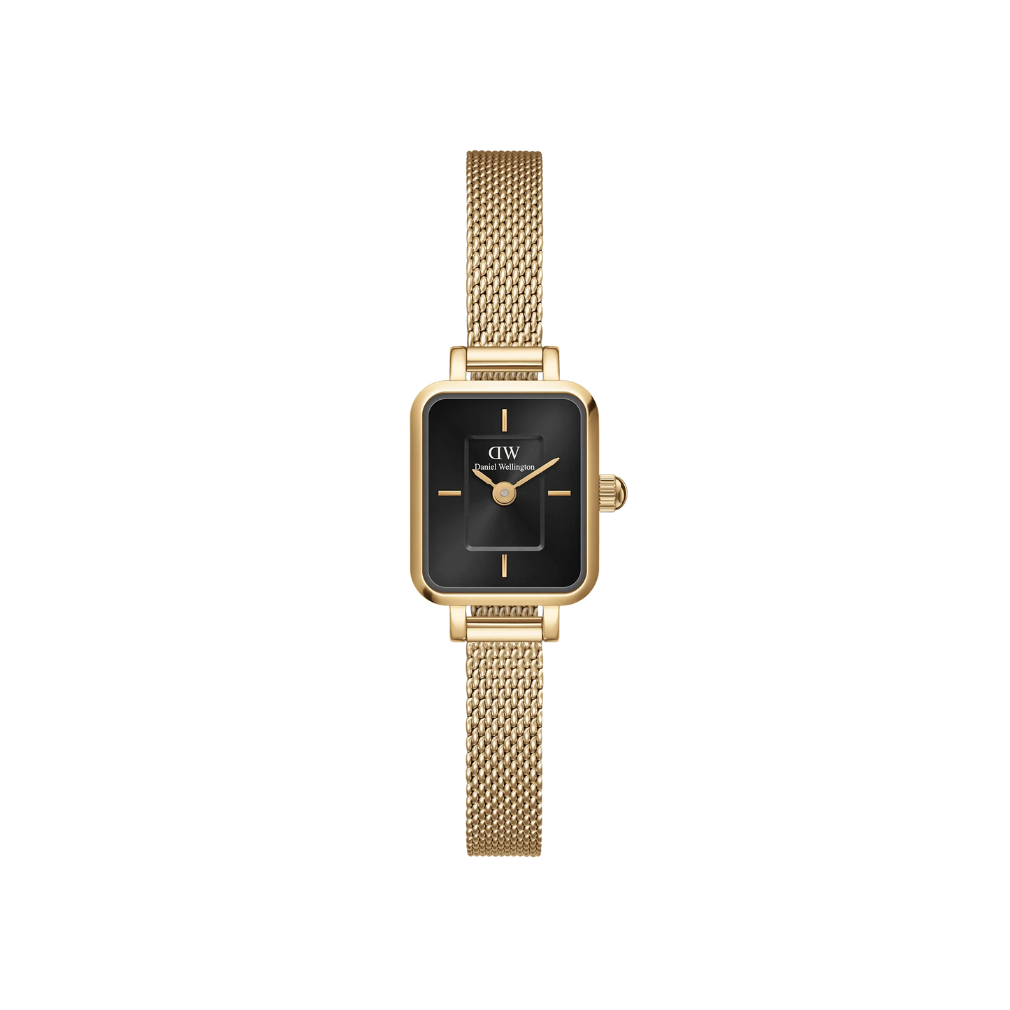 Orologio donna Daniel Wellington Quadro Mini Evergold Onyx