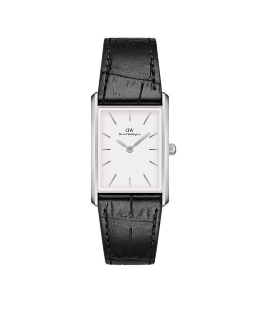 Orologio uomo Daniel Wellington Bound Black Crocodile Silver DW00100697