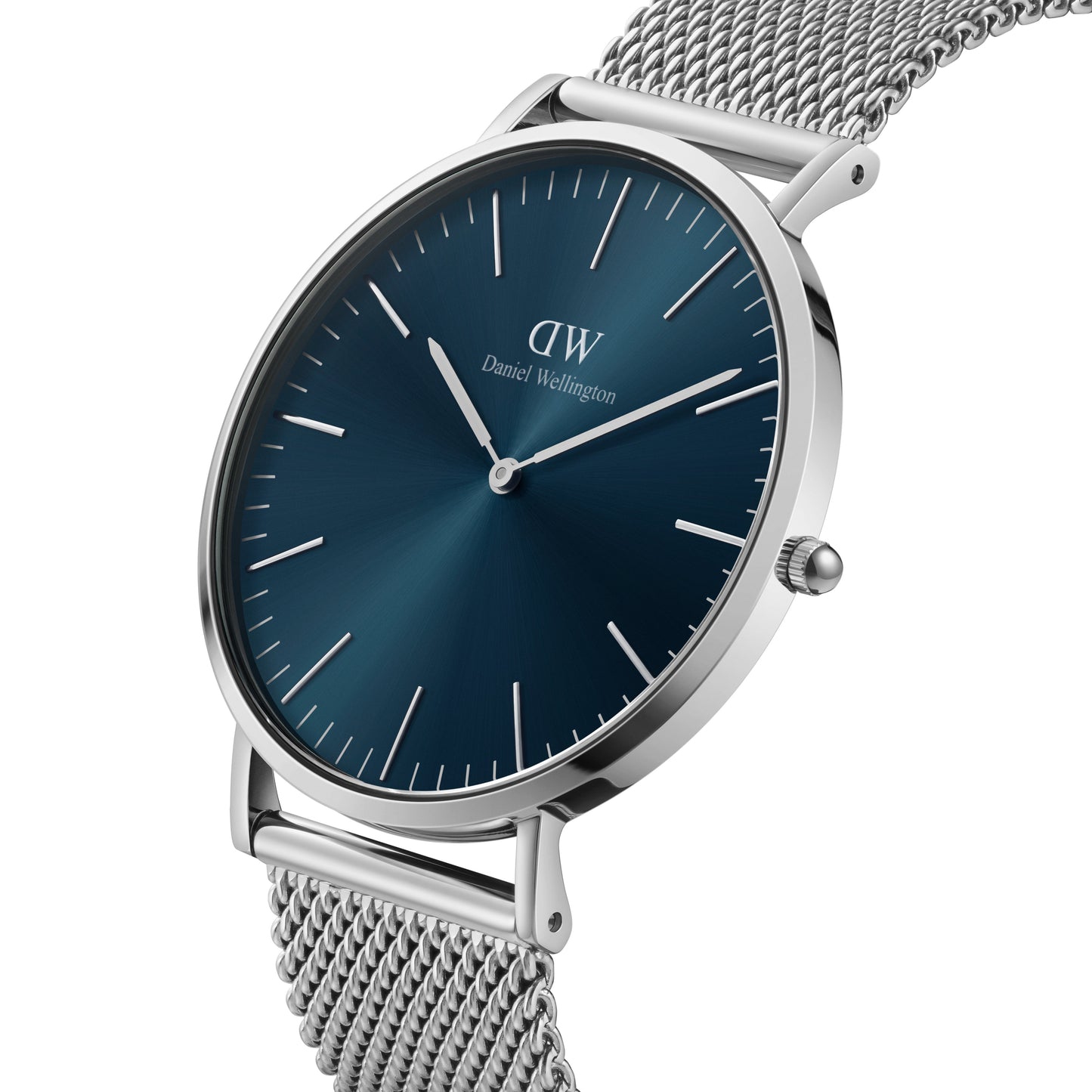 Orologio uomo Daniel Wellington Classic Mesh Arctic DW00100628