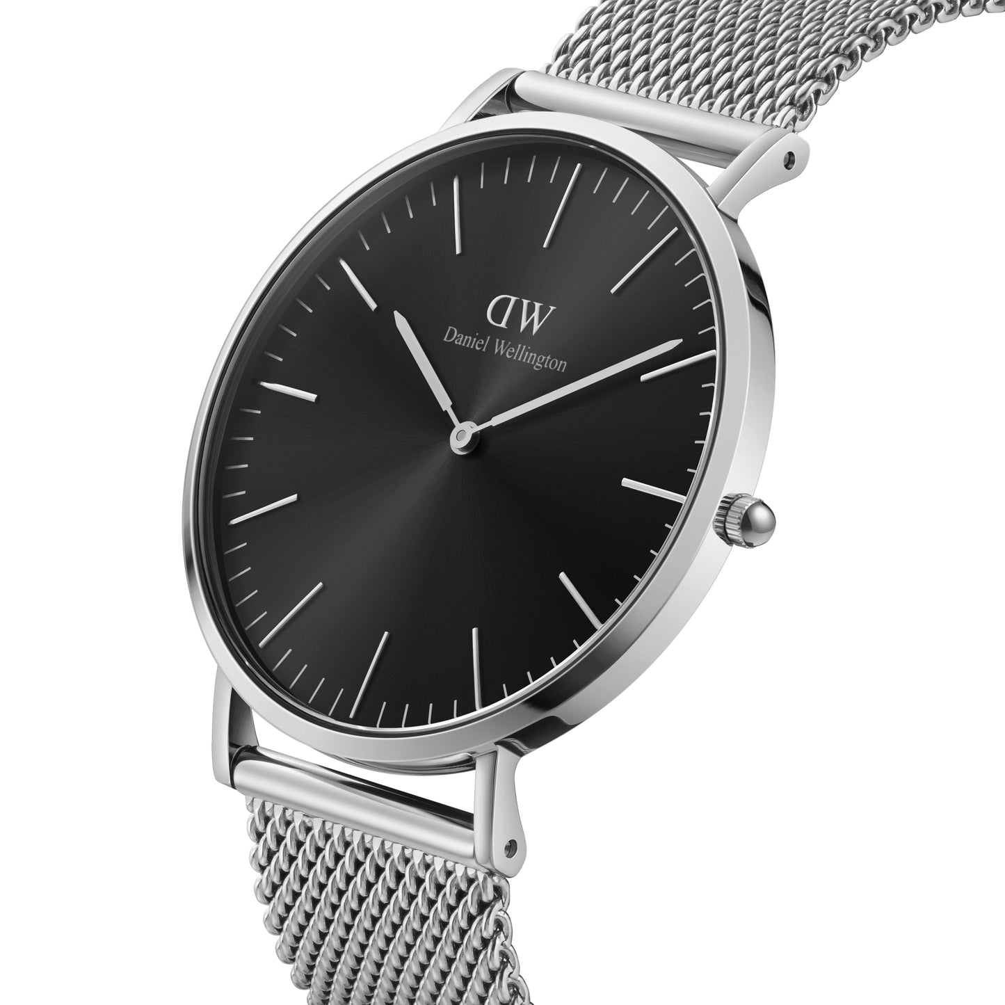 Orologio uomo Daniel Wellington Classic Mesh Onyx DW00100629