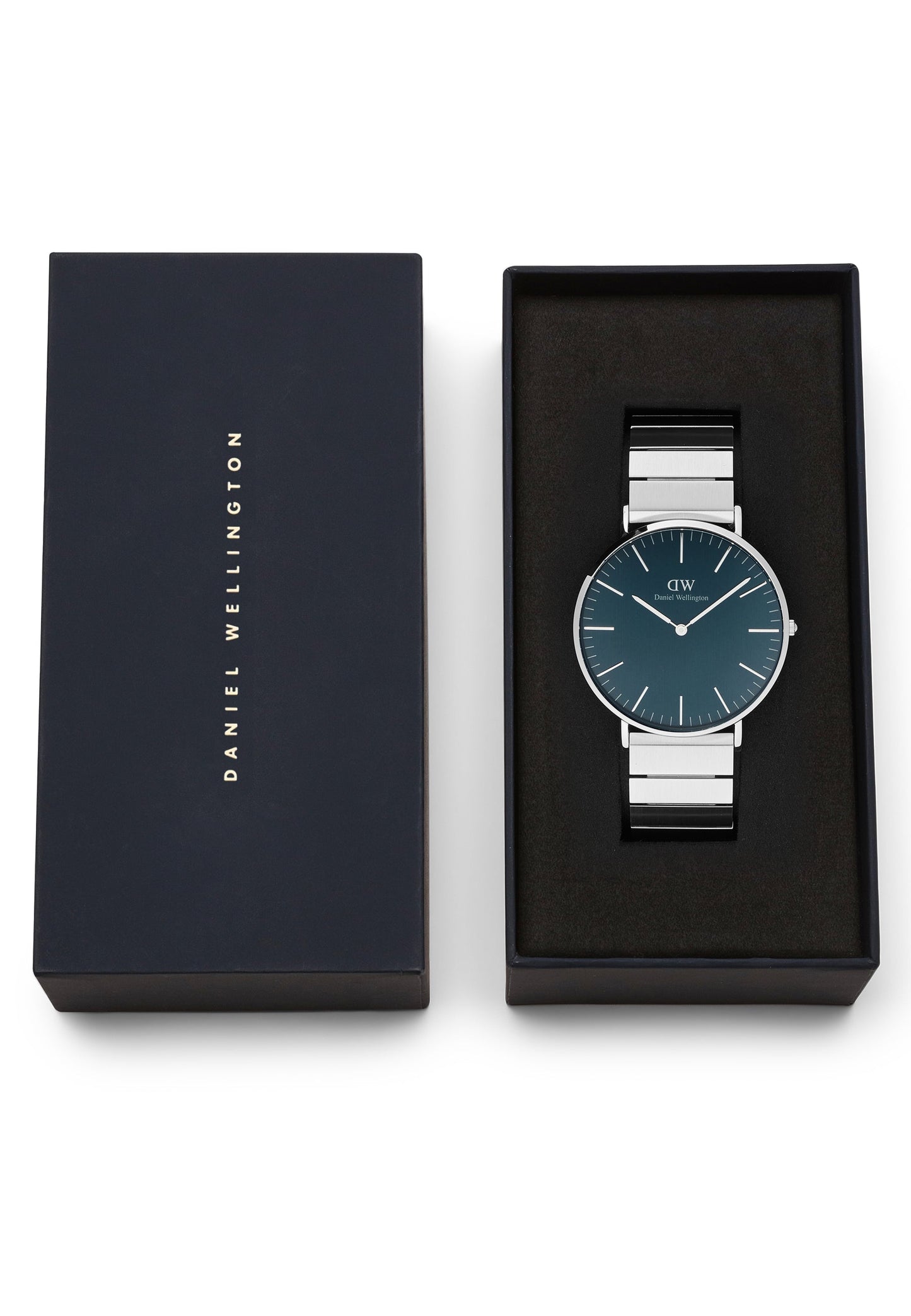 Daniel Wellington Classic Piano Link Arctic Silver Herrenuhr DW00100776