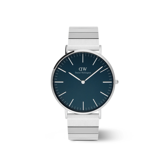 Orologio uomo Daniel Wellington Classic Piano Link Arctic Silver DW00100776