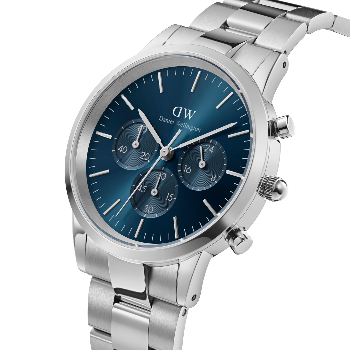 Orologio uomo Daniel Wellington Iconic Chronograph Arctic S DW00100644