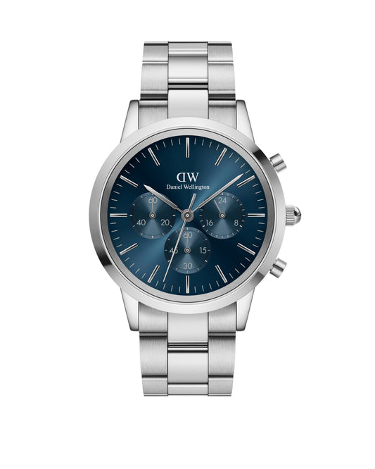 Orologio uomo Daniel Wellington Iconic Chronograph Arctic S DW00100644