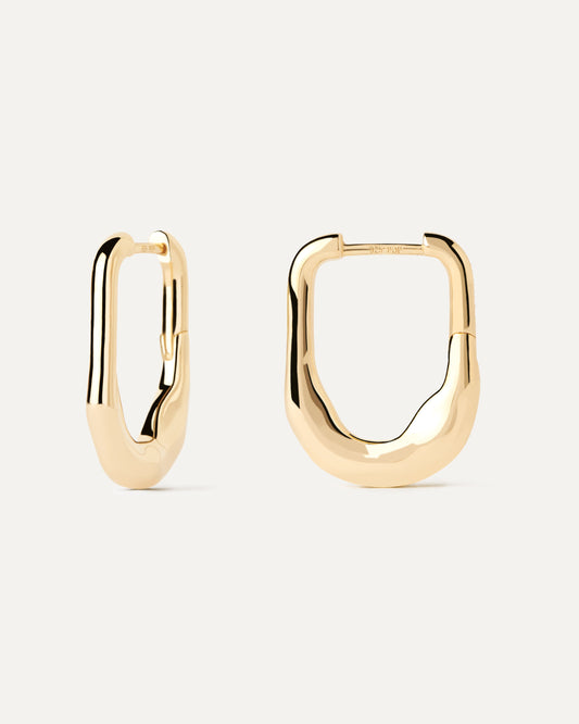 PDPAOLA Magma Hoop Earrings AR01-C28-U