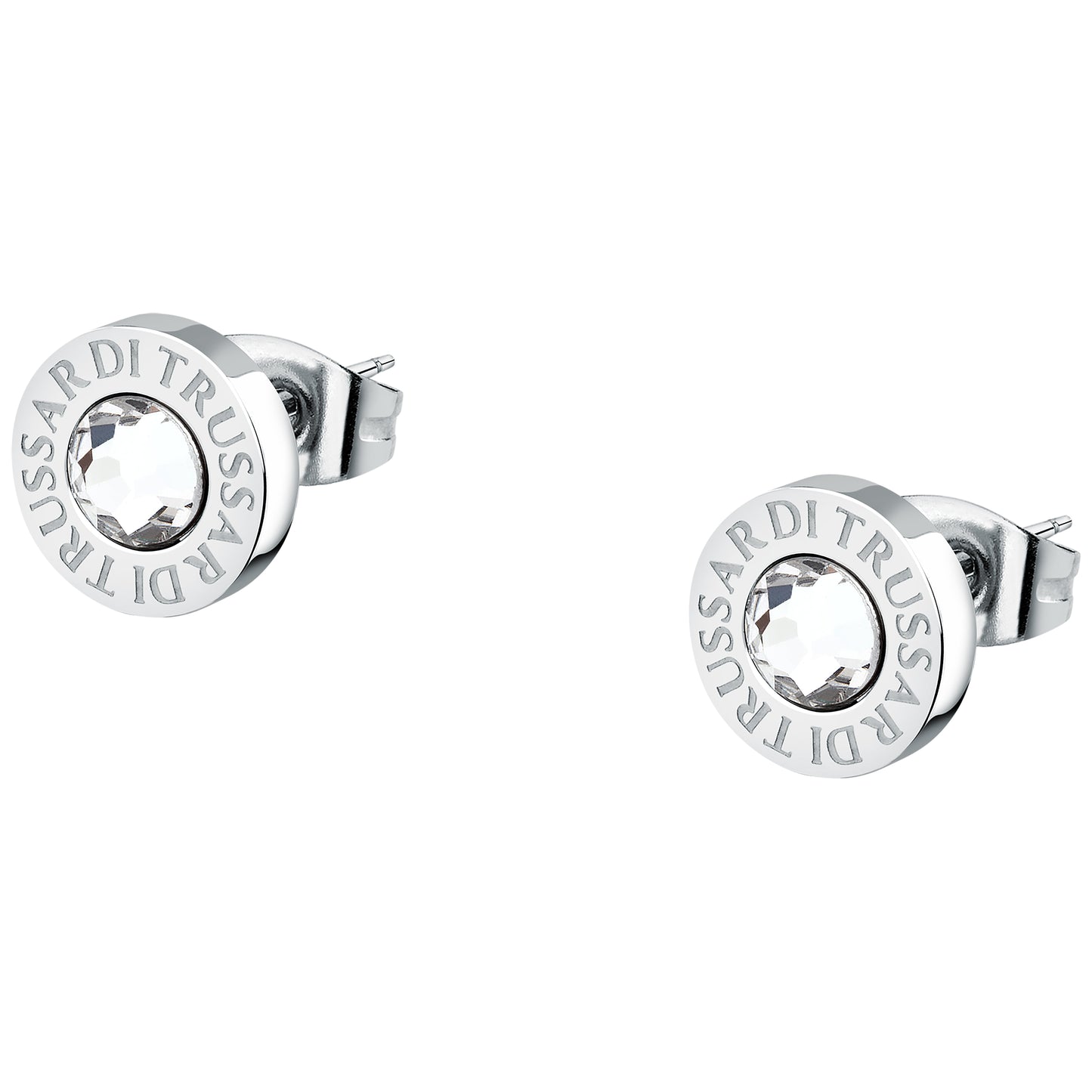 TRUSSARDI BOUCLES D'OREILLES FEMME T-LOGO TJAXC119