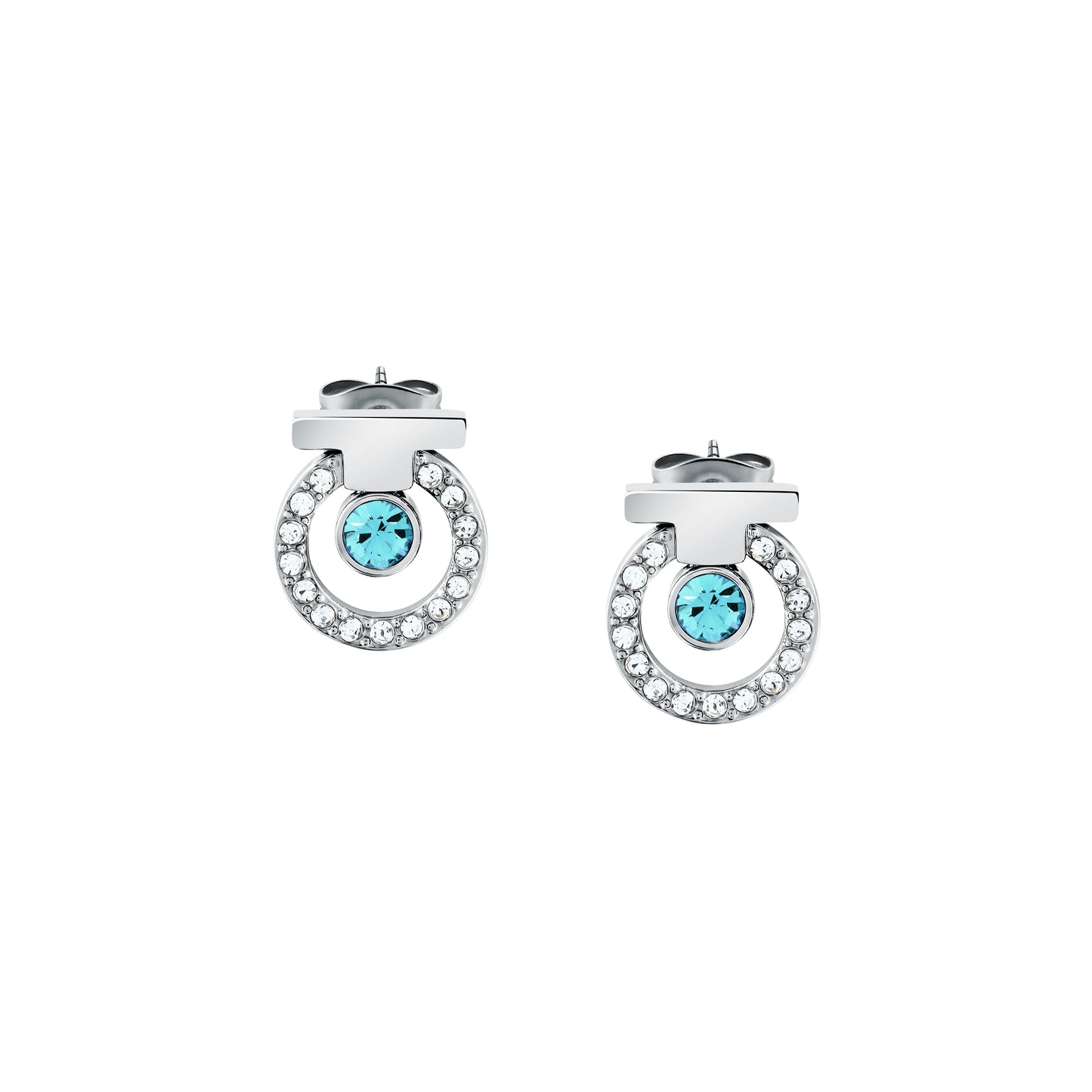 TRUSSARDI BOUCLES D'OREILLES FEMME T-LOGO TJAXC59