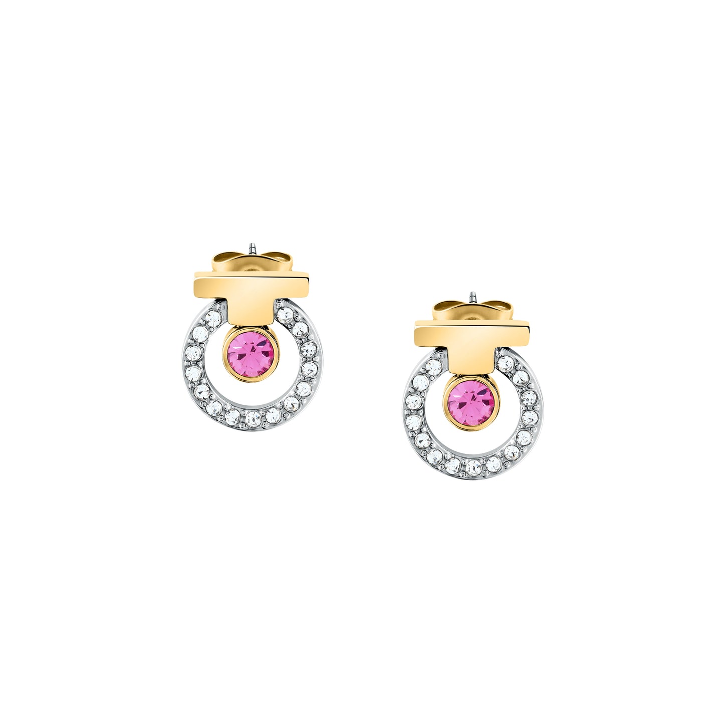 TRUSSARDI BOUCLES D'OREILLES FEMME T-LOGO TJAXC60