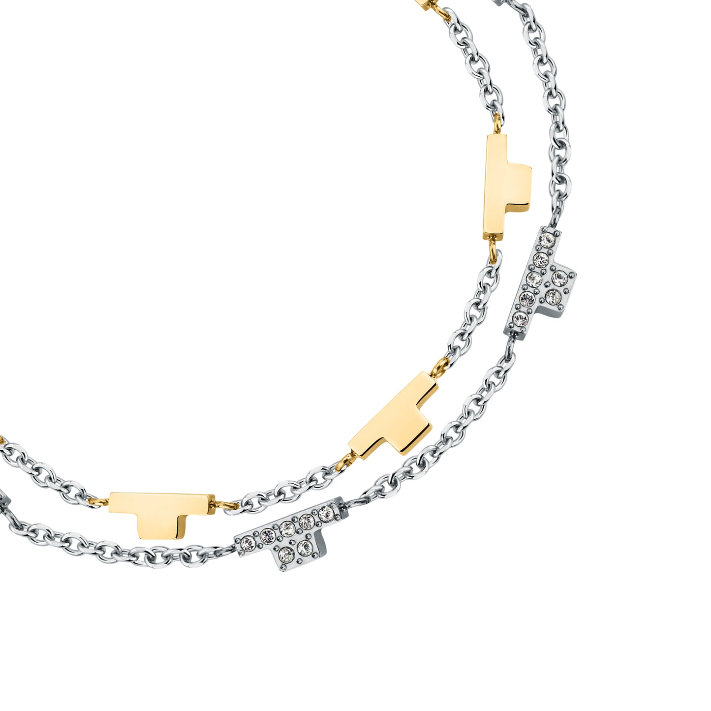 TRUSSARDI T-LOGO BRACELET FOR WOMEN TJAXC64