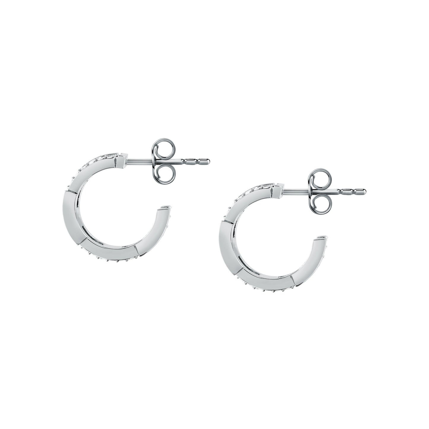 TRUSSARDI BOUCLES D'OREILLES FEMME T-LOGO TJAXC70