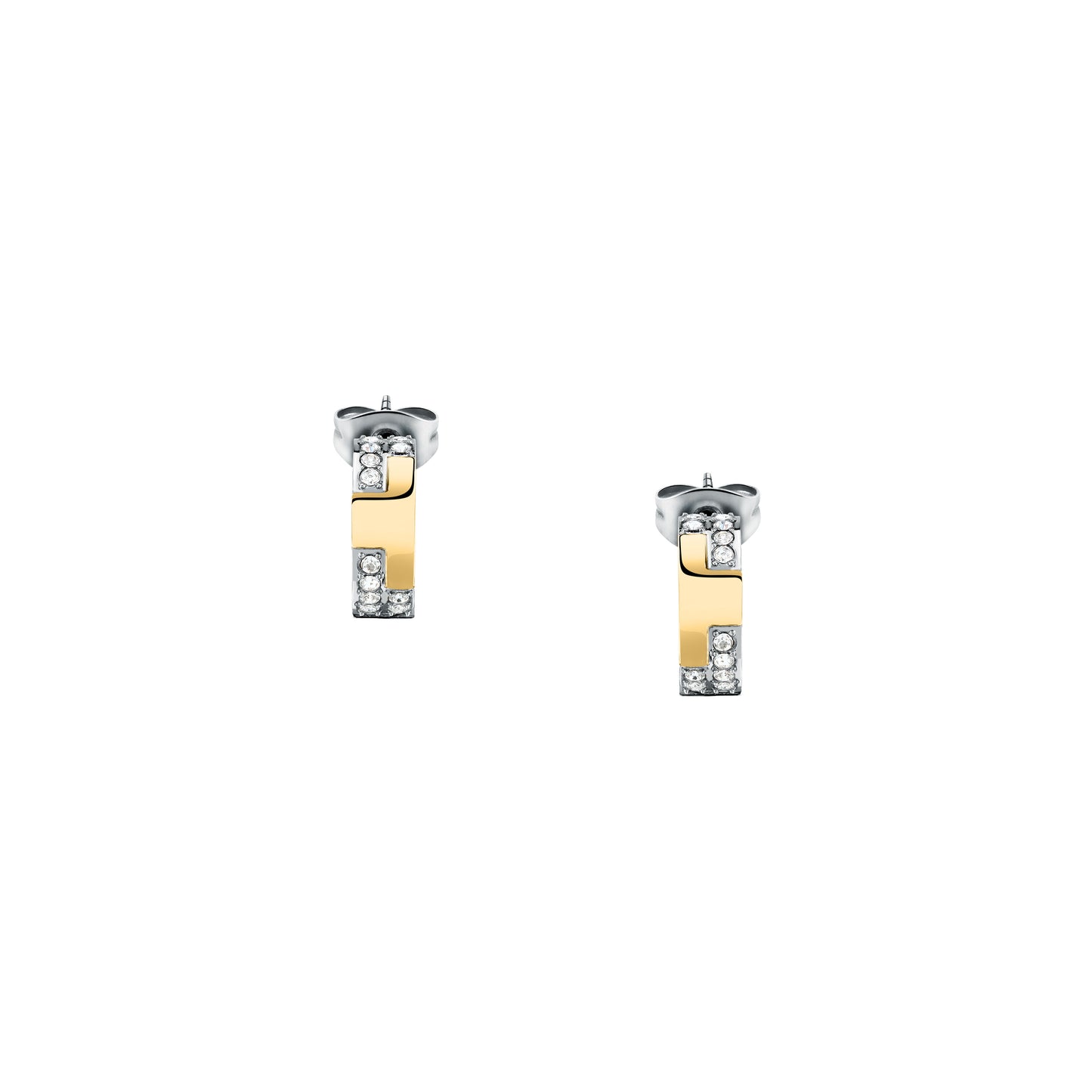 TRUSSARDI BOUCLES D'OREILLES FEMME T-LOGO TJAXC71