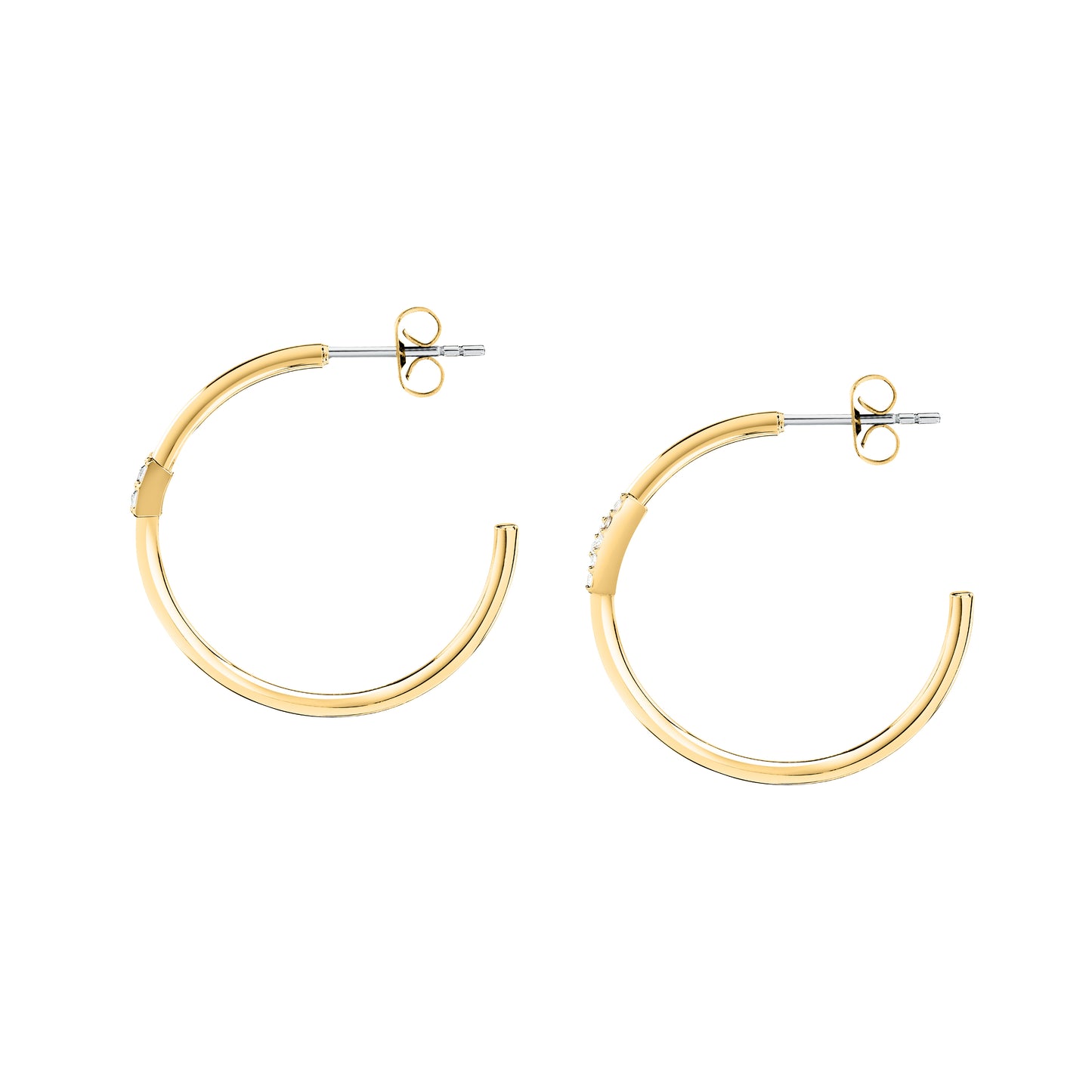 TRUSSARDI EARRINGS T-LOGO TJAXC83