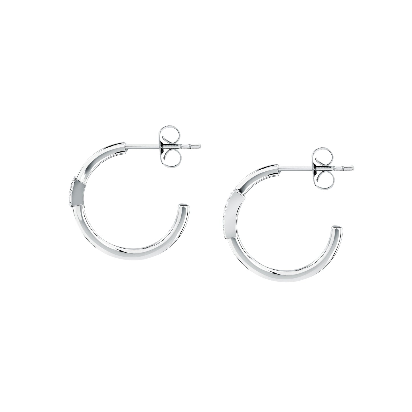 TRUSSARDI EARRINGS T-LOGO TJAXC86