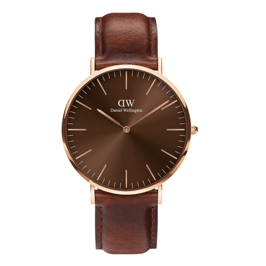 Daniel Wellington Classic St Mawes Amber DW00100627 Men's Watch