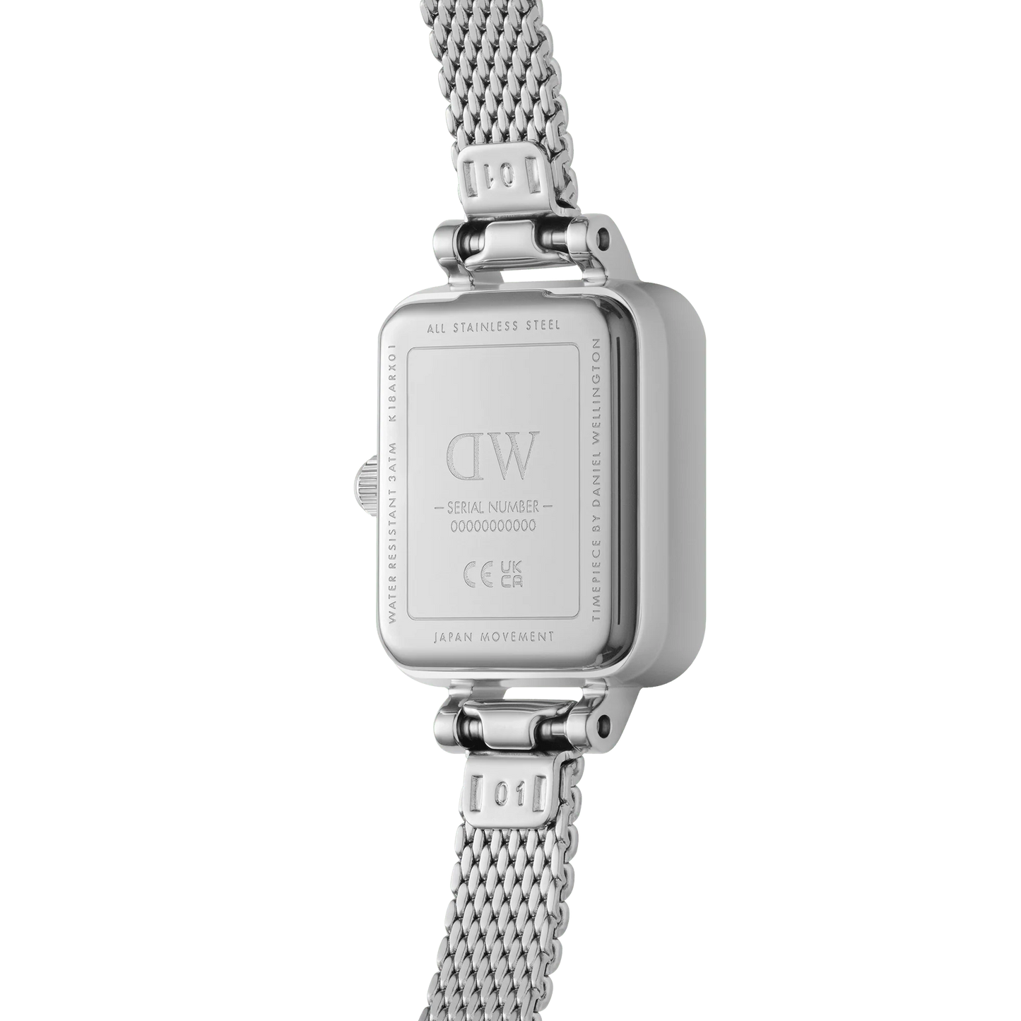 Daniel Wellington Quadro Mini Sterling Women's Watch