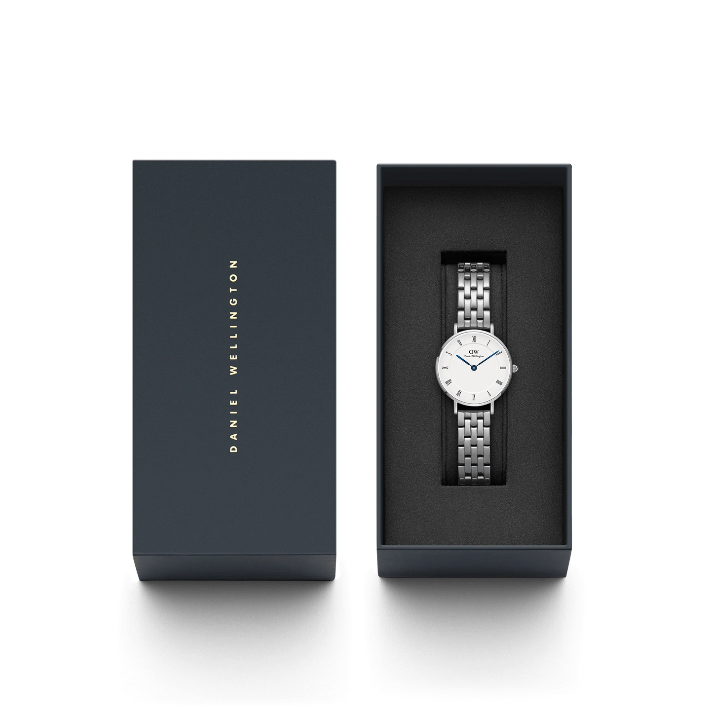 Montre Daniel Wellington Petite Roman Numerals 5-Link Silver