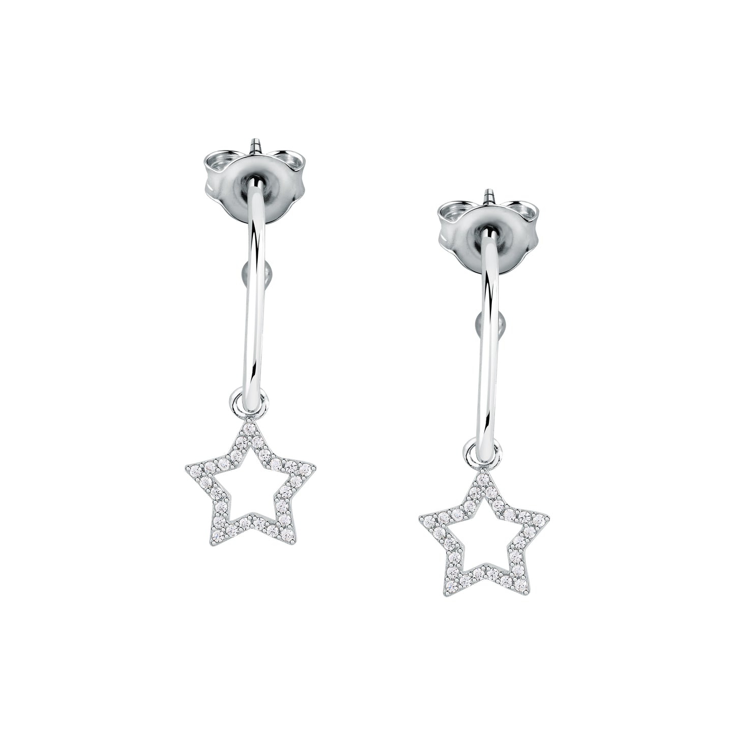 BOUCLES FEMME LA PETITE STORY SILVER LPS01AWV18