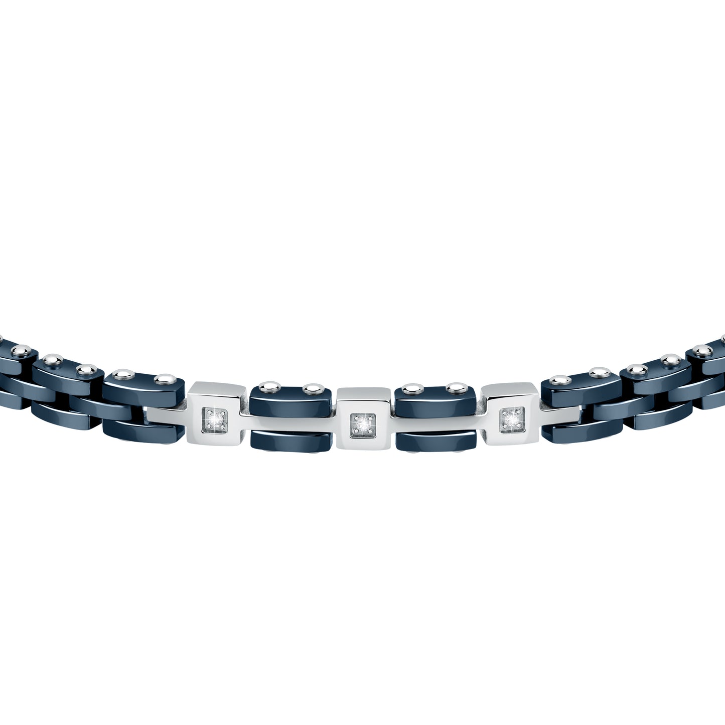 BRACELET MAN MORELLATO DIAMONDS SAUK04